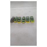 (6) John Deere Race Cars by Racing Champions