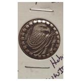 Silver "Eagle Wrapped in Flag" Hobo WW11 War