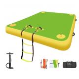 New Inflatable Floating Dock for Lakes, Thick and