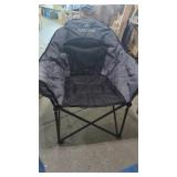 Padded Camp Chair for Heavy People, Oversize