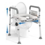 New Raised Toilet Seat with Handles, Toilet Seat