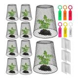 10 New Chicken Wire Cloche Plant Covers - Garden