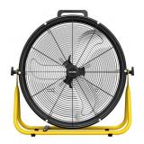 New 24" High Velocity Industrial Drum Fan, 8500