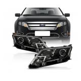 2 New  2010 -2012 Ford Fusion Factory Style Black