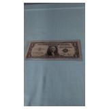 1935D Blue Seal Silver Certificate in Protective