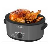 New " DENTED".  Slow Cooker with Self-Basting