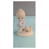 1976 Precious Moments " Praise The Lord  Anyhow "