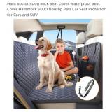 Hard Bottom Dog Back Seat Cover Waterproof Seat
