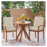 New High Back Outdoor Chair Cushions Set of