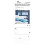 New- Memory Foam Mattress Topper - 3 Inch Gel