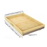 New Pull Out Cabinet Organizer, 1PC 32ï¿½ W x 21ï¿½ D