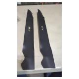 2 New Lawnmower Blades  each 21"