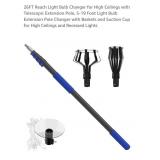 New- 26FT Reach Light Bulb Changer for High