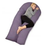 QUEEN ROSE Extra Long U Shaped Body Pillow, 65in