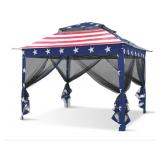 New American Flag 11x11 Pop-Up Instant Gazebo