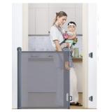 New Retractable Mesh Baby Gate, Safety Gates for