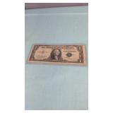 1935E Blue Seal Silver Certificate in Protective