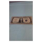 1935E Blue Seal Silver Certificate in Protective
