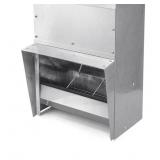 New  Galvanized Chicken Feeder - 25Lbs Outdoor