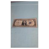 1935D Blue Seal Silver Certificate in Protective