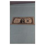 1935D Blue Seal Silver Certificate in Protective