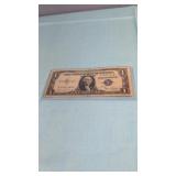 1935D Blue Seal Silver Certificate in Protective