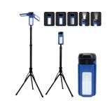 New Rechargeable Solar Camping Light with Stand,