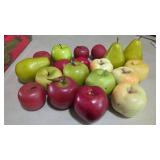 19 Pc Artificial Fruit
