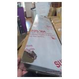 New Stainless Steel Folding Shelf 12" w x 47"