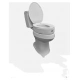 Carex Toilet Seat Riser, Elongated Raised Toilet