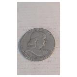 **Estate**  1954S  Franklin Half Dollar