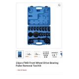 OMT 23pc Front Wheel Bearing Press Kit Bearing