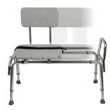 New Medline Guardian Transfer Bench with Back