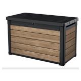 Keter Ashwood 100 Gallon Resin Deck Box.