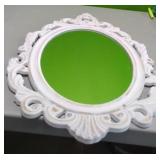 New Wall Mirror Oval Baroque Style