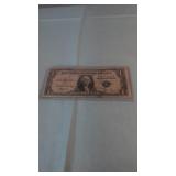 1935c Blue Seal Silver Certificate in Protective