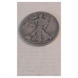**Estate**. 1939 Walking Liberty Half Dollar