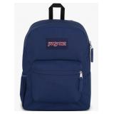 New JanSport Navy Blue Cross Town Backpack   17"