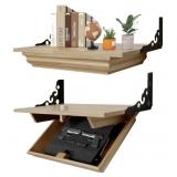 New Hidden Shelf for Gun, Wall Mounted Hidden Gun