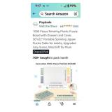 (New) 1500 Piece Puzzle Board with drawers and