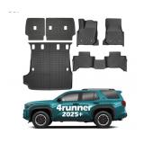 New 2025 Toyota 4 Runner Floor Mats  5 Seater All