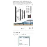 NEW 4 Pk 36" Cable Railing Post Kit, Level Posts,