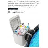 NEW 13.74 Qt Pool Cooler for Above Ground Pools,
