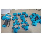 Large Lot Of New Garden Hose Splitters, Hose