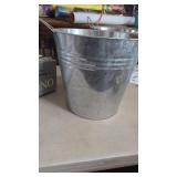 New Galvanized Planter Bucket 11" Tall. X 12"