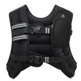 ZELUS Weighted Vest, 6lb/8lb/12lb/16lb/20lb