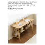 Writing/Computer Workstation w/ Storage Shelf,