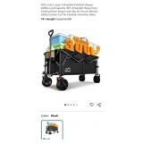 300L Collapsible Foldable Wagon, 440lbs Load