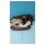 Vintage  1993 Bear Design Leather Purse (