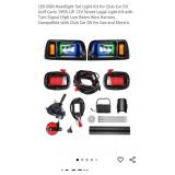 NEW Headlight Tail Light Kit for Club Car DS Golf